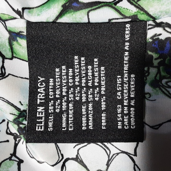 ELLEN TRACY Supreme Women's Royal Blue Trench Coat - Picture 11 of 13